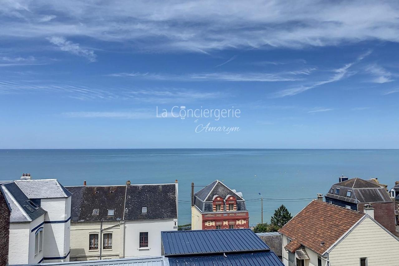 Ferienwohnung Ab19 - Reves Sales Avec Vue Mer Imprenable Ault Exterior foto