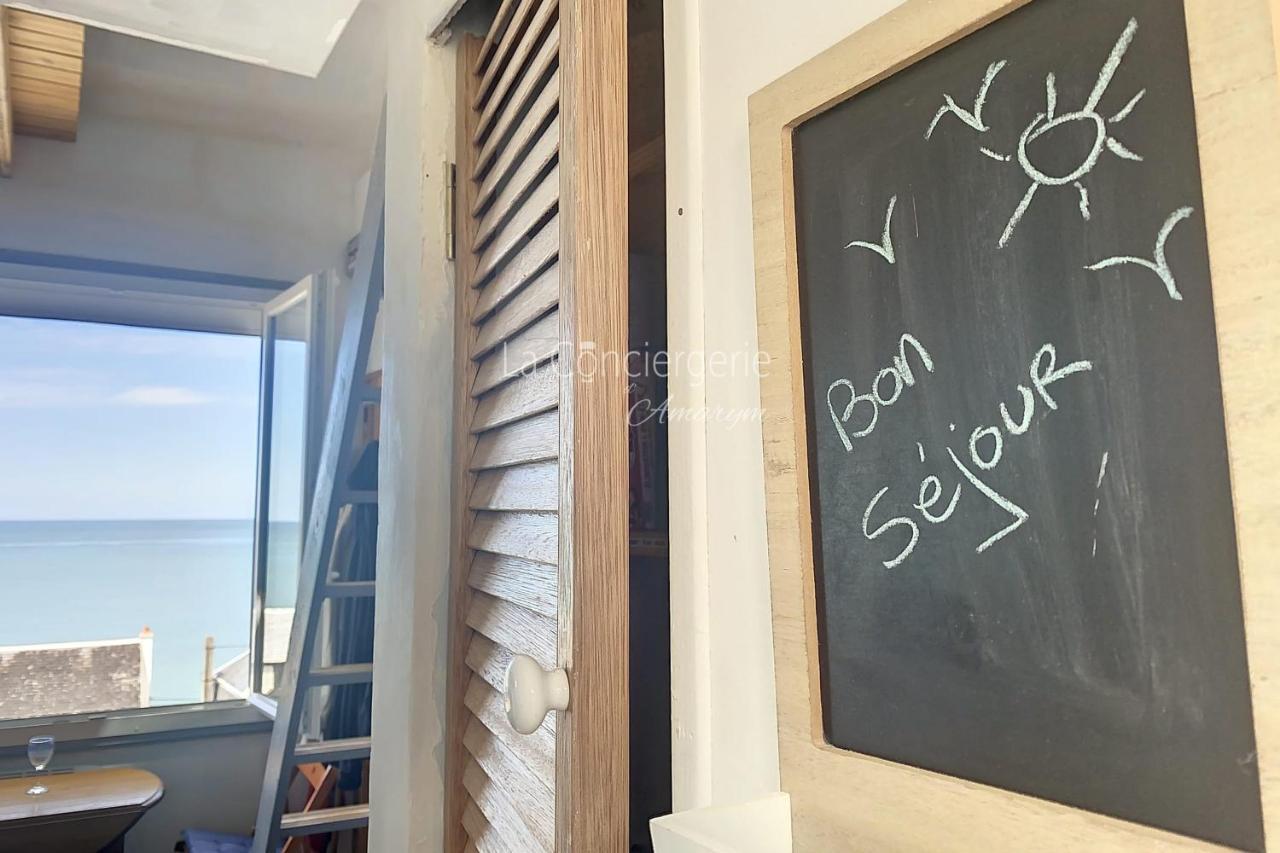 Ferienwohnung Ab19 - Reves Sales Avec Vue Mer Imprenable Ault Exterior foto