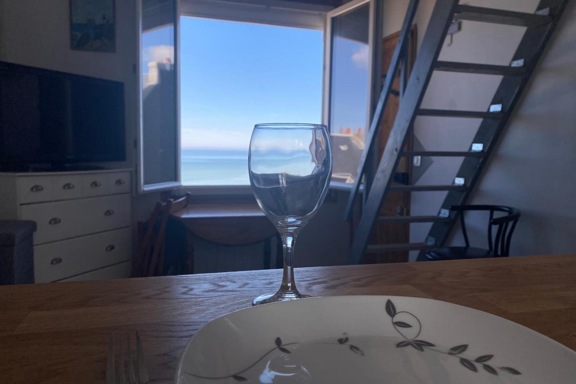 Ferienwohnung Ab19 - Reves Sales Avec Vue Mer Imprenable Ault Exterior foto